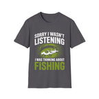 Thinking About Fishing Funny T-Shirt