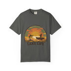 Lake Life T-Shirt — Retro Sunset Fishing Graphic Tee