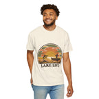 Lake Life T-Shirt — Retro Sunset Fishing Graphic Tee