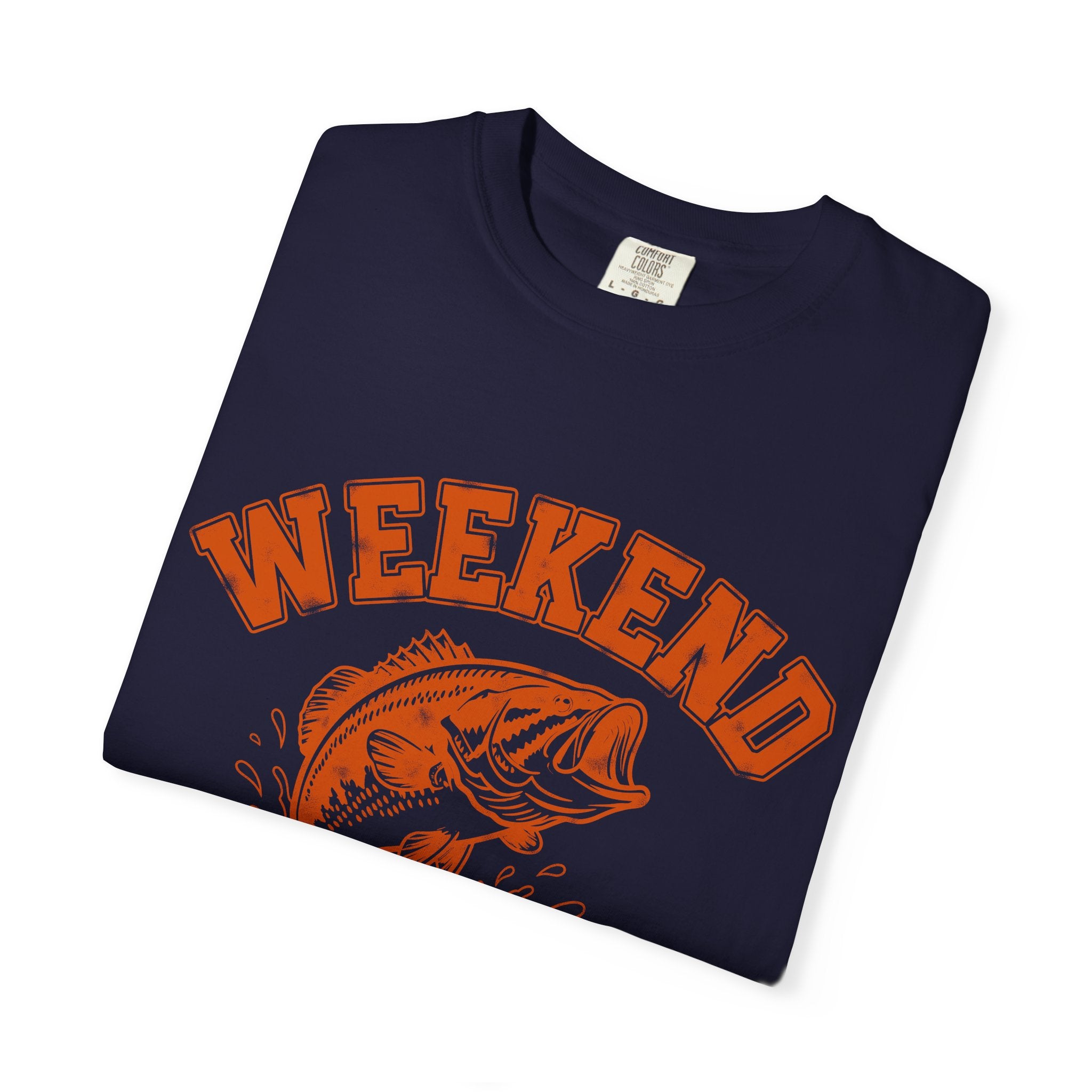 Weekend Hooker Fishing T-Shirt — Bass Graphic Tee for Anglers