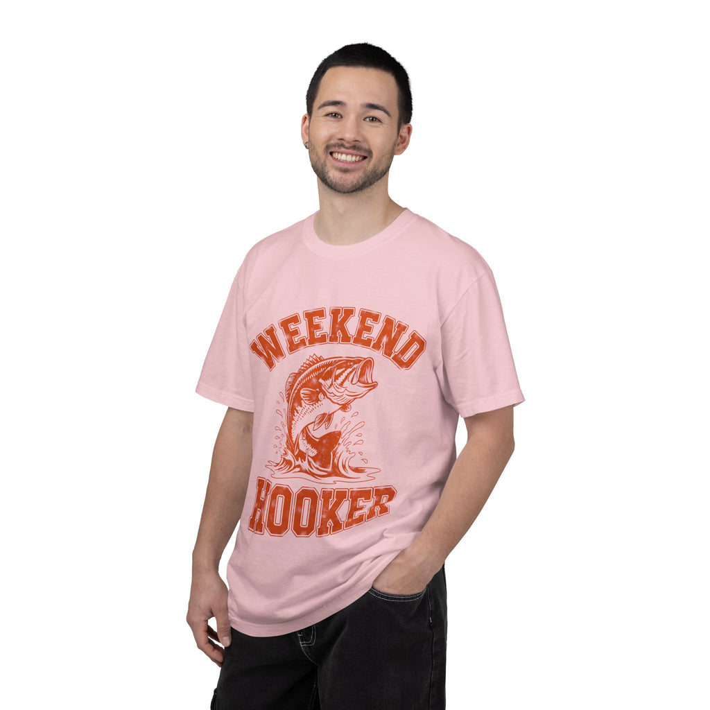 Weekend Hooker Fishing T-Shirt — Bass Graphic Tee for Anglers
