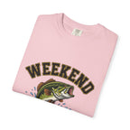 Weekend Hooker Fishing T-Shirt — Bass Graphic Tee for Anglers