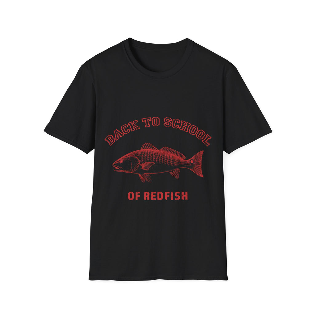 Back to School of Redfish T-Shirt - Fishing Apparel