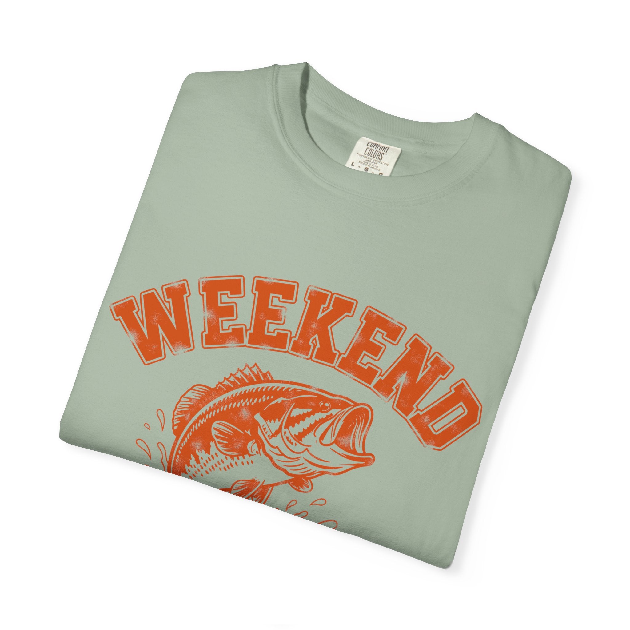 Weekend Hooker Fishing T-Shirt — Bass Graphic Tee for Anglers