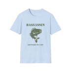 American Flag Bass Fishing T-Shirt