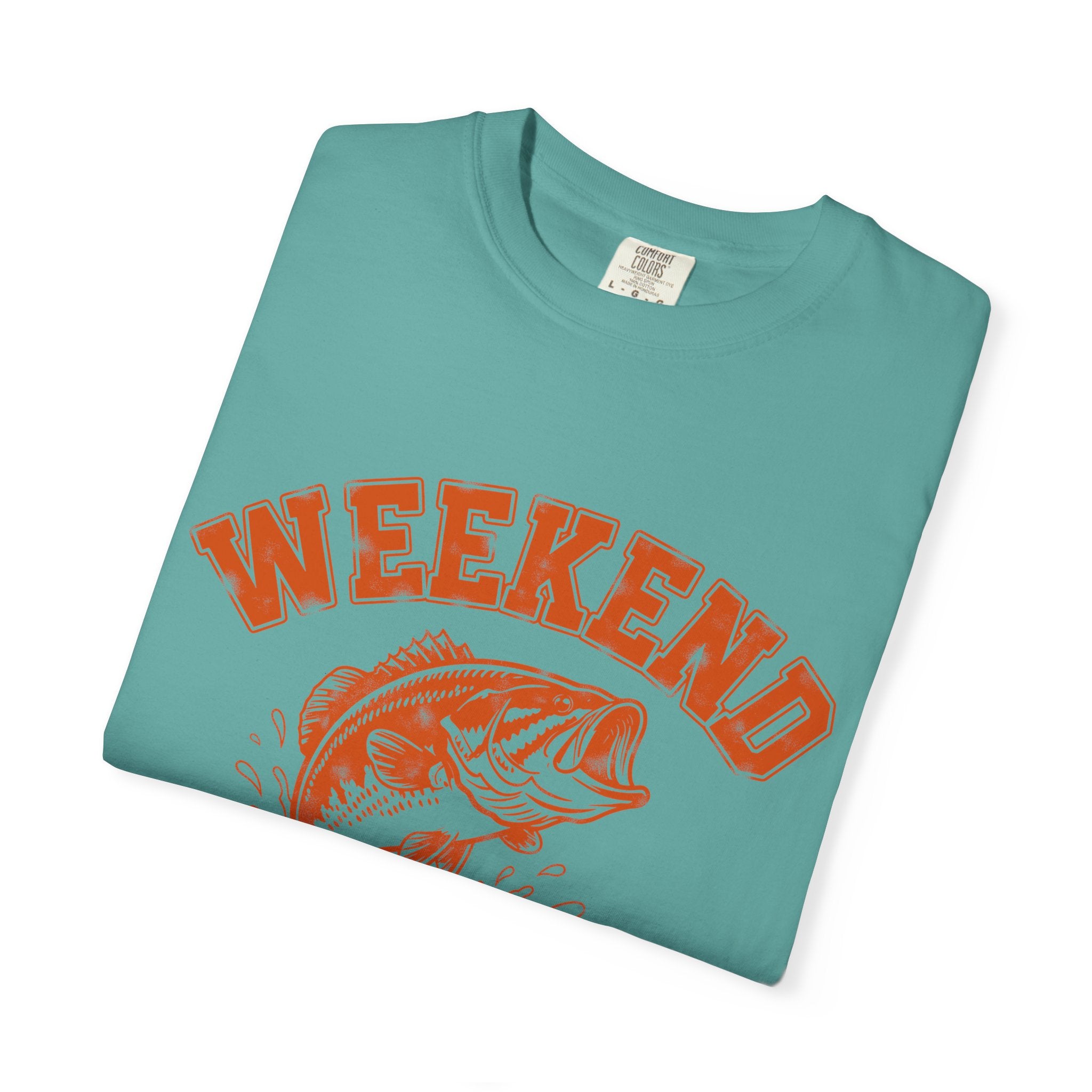 Weekend Hooker Fishing T-Shirt — Bass Graphic Tee for Anglers