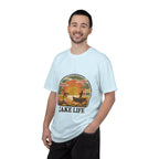 Lake Life T-Shirt — Retro Sunset Fishing Graphic Tee