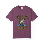 Weekend Hooker Fishing T-Shirt — Bass Graphic Tee for Anglers