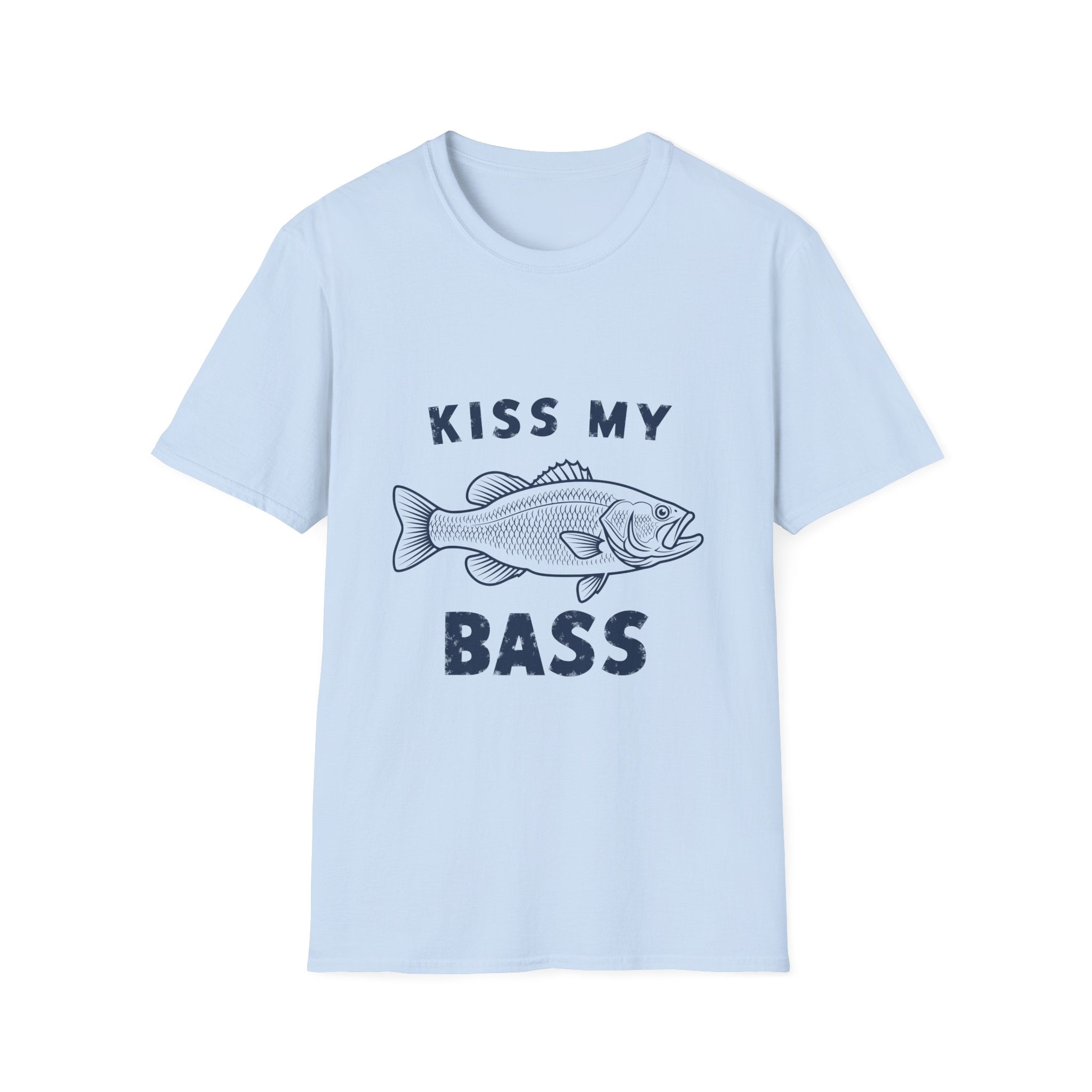 Kiss My Bass T-Shirt — Funny Fishing Tee for Anglers