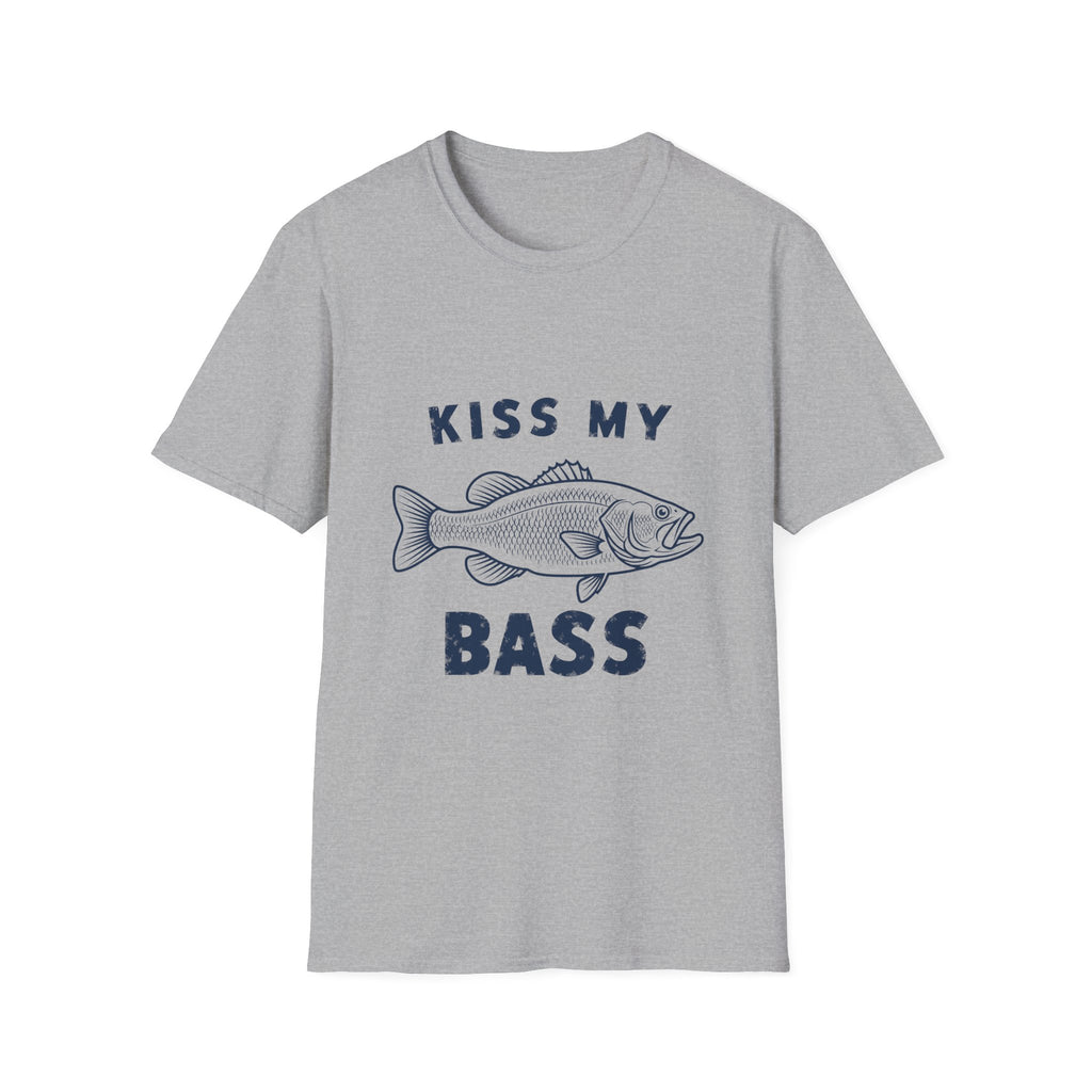 Kiss My Bass T-Shirt — Funny Fishing Tee for Anglers