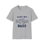 Kiss My Bass T-Shirt — Funny Fishing Tee for Anglers