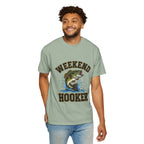 Weekend Hooker Fishing T-Shirt — Bass Graphic Tee for Anglers