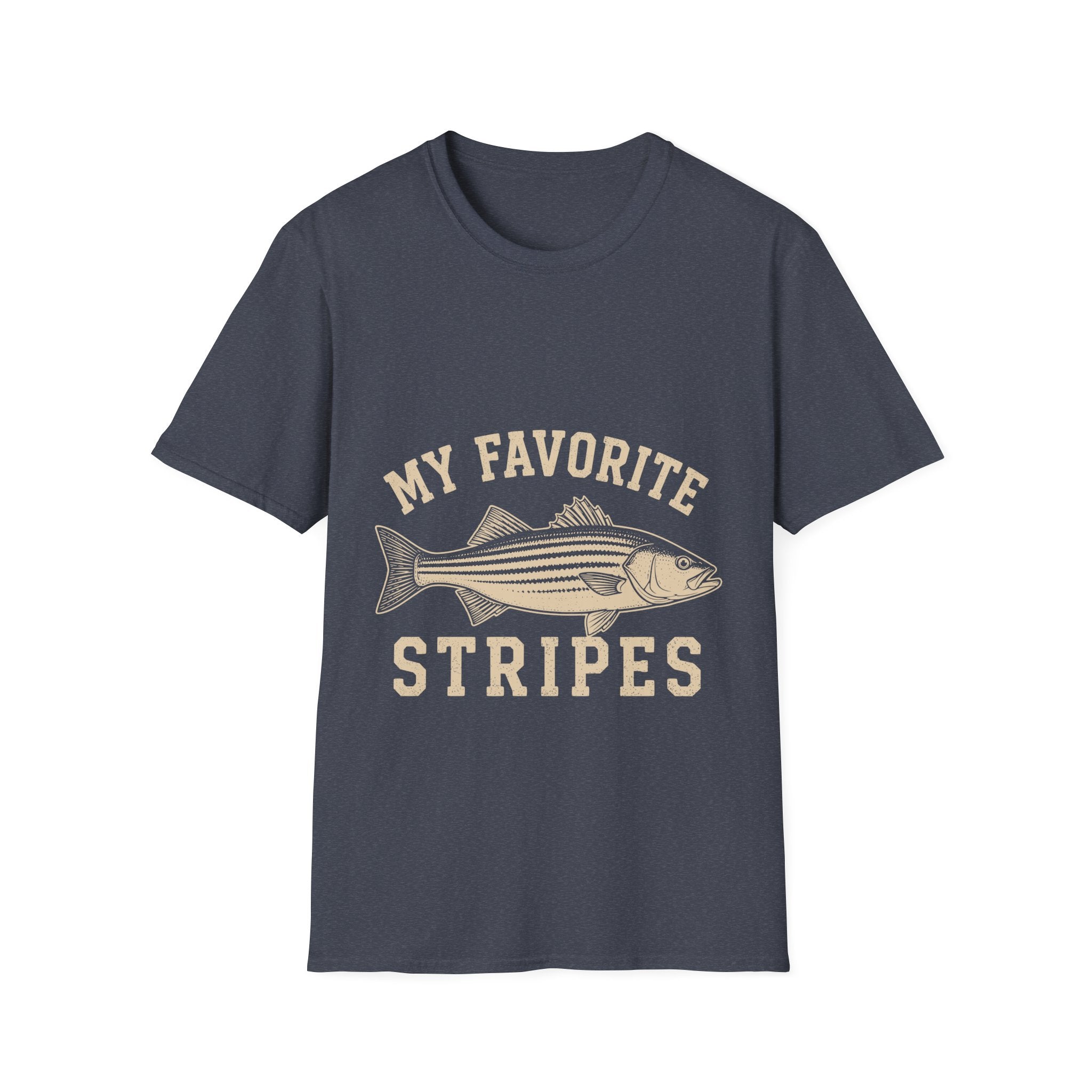 My Favorite Stripes T-Shirt – Vintage Striped Bass