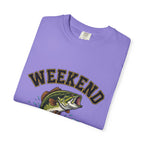 Weekend Hooker Fishing T-Shirt — Bass Graphic Tee for Anglers