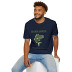 American Flag Bass Fishing T-Shirt