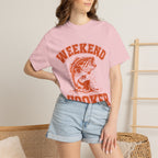 Weekend Hooker Fishing T-Shirt — Bass Graphic Tee for Anglers