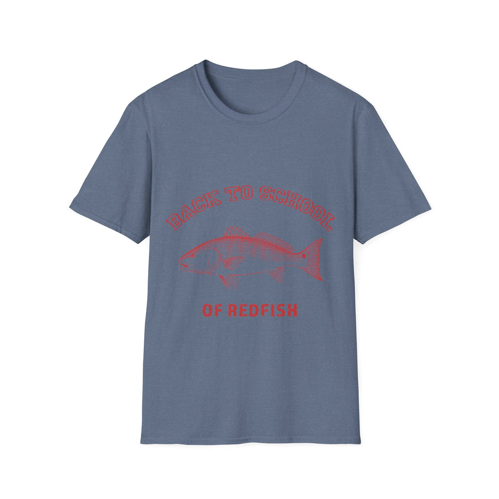 Back to School of Redfish T-Shirt - Fishing Apparel