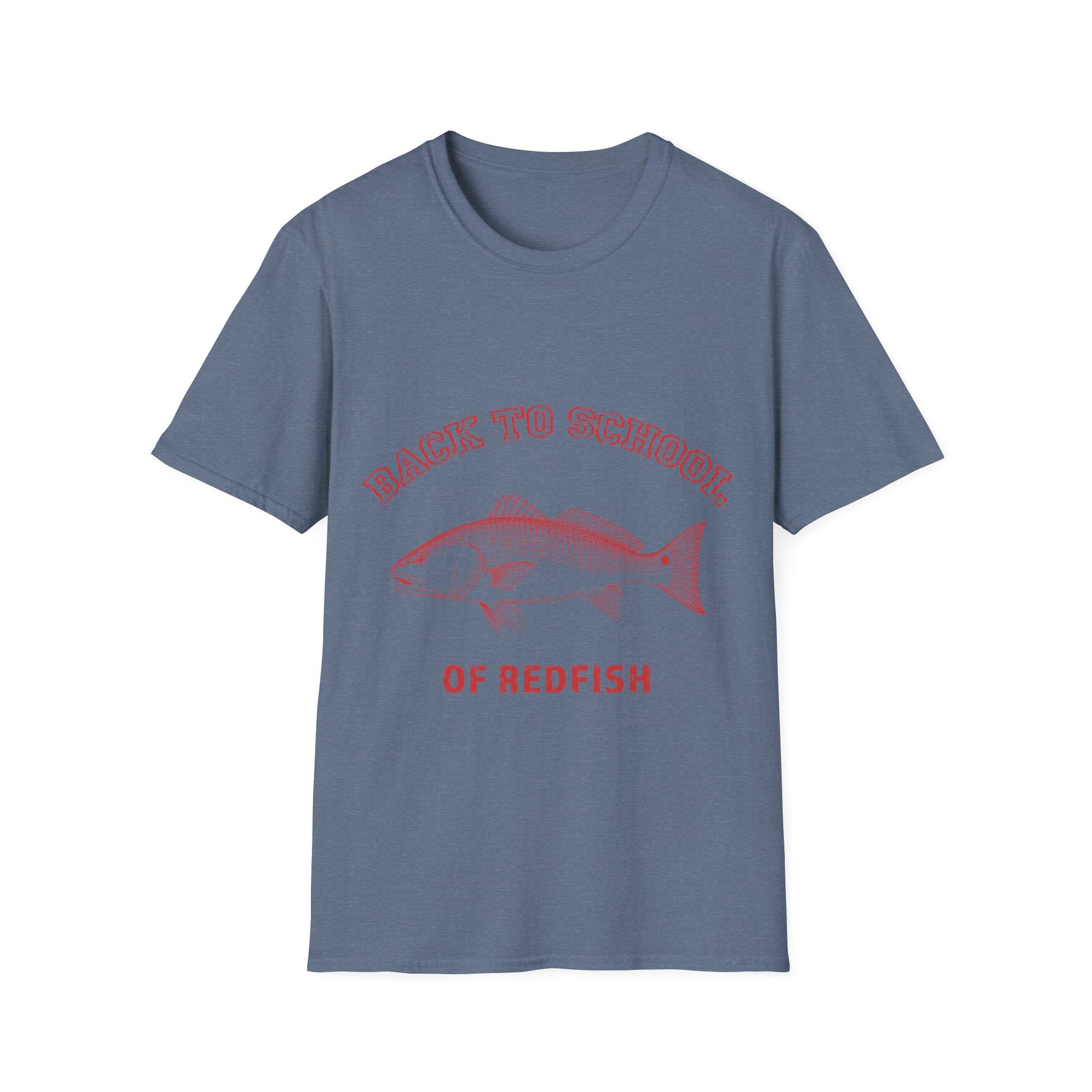 Back to School of Redfish T-Shirt - Fishing Apparel