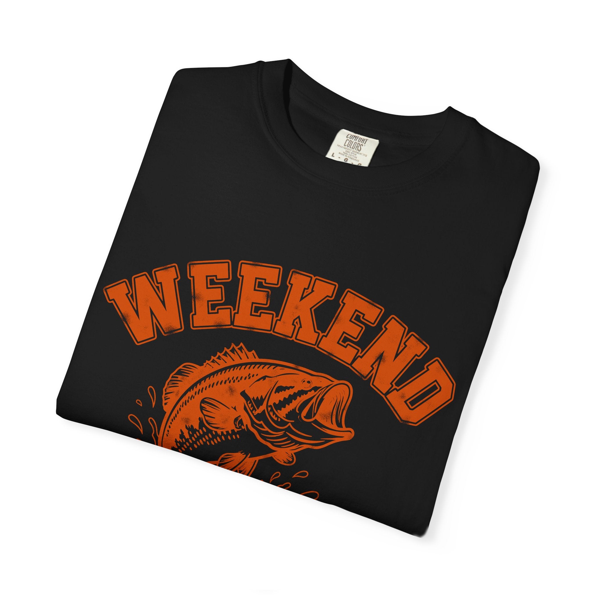 Weekend Hooker Fishing T-Shirt — Bass Graphic Tee for Anglers