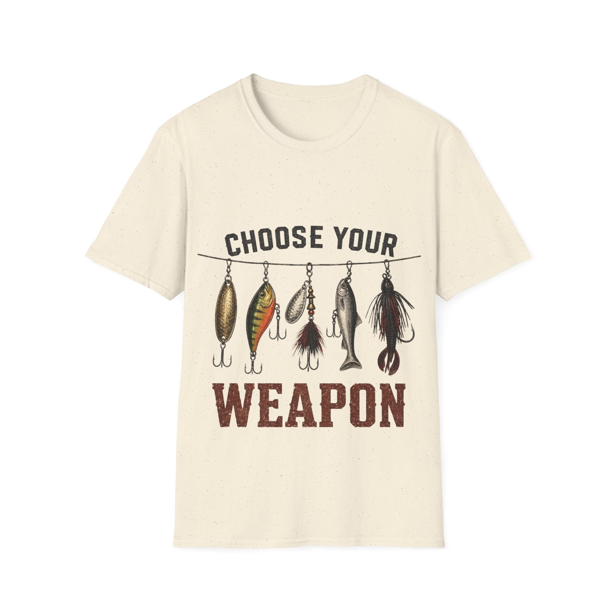 Choose Your Weapon Fishing T-Shirt