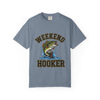 Weekend Hooker Fishing T-Shirt — Bass Graphic Tee for Anglers