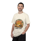 Lake Life T-Shirt — Retro Sunset Fishing Graphic Tee