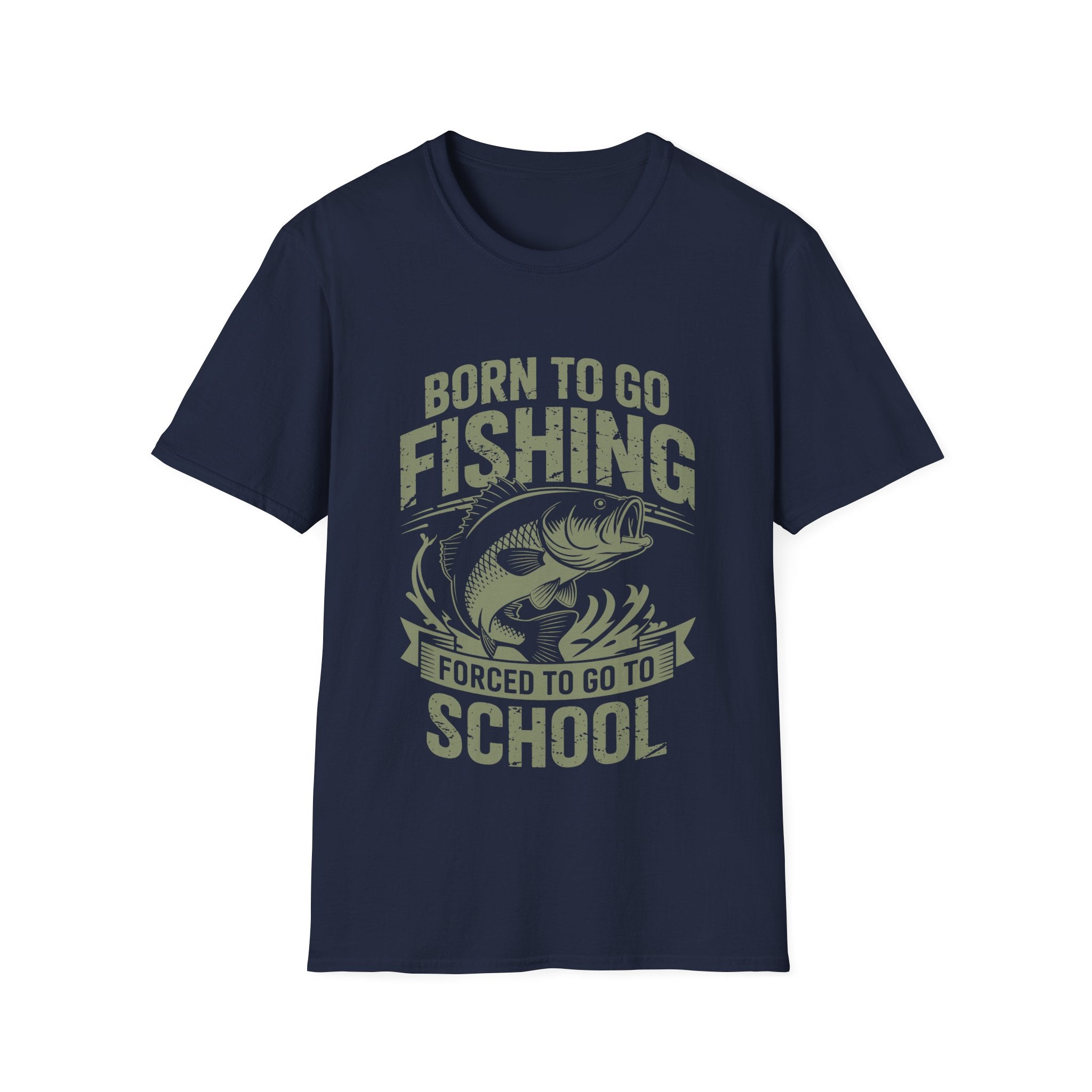 Born To Fish Forced School T-Shirt
