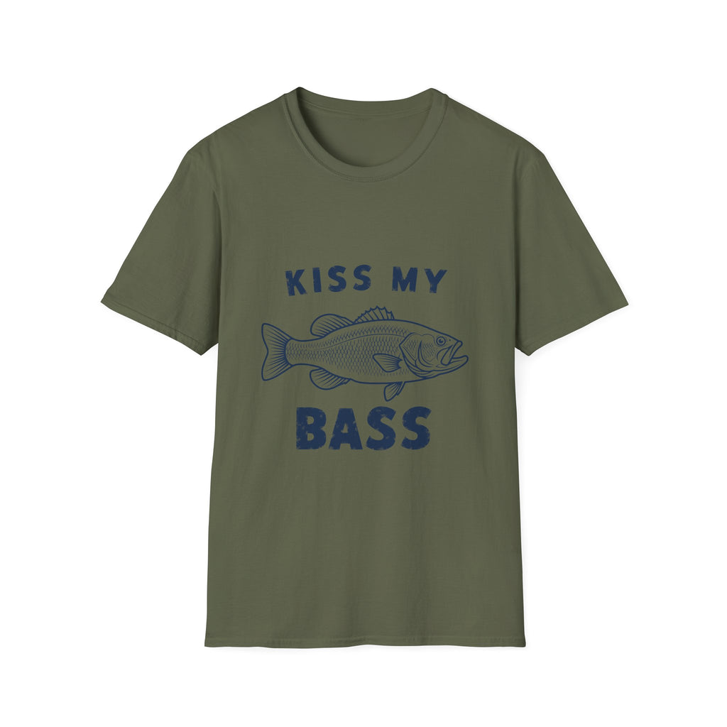 Kiss My Bass T-Shirt — Funny Fishing Tee for Anglers