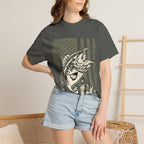 American Flag Largemouth Bass Fishing Shirt