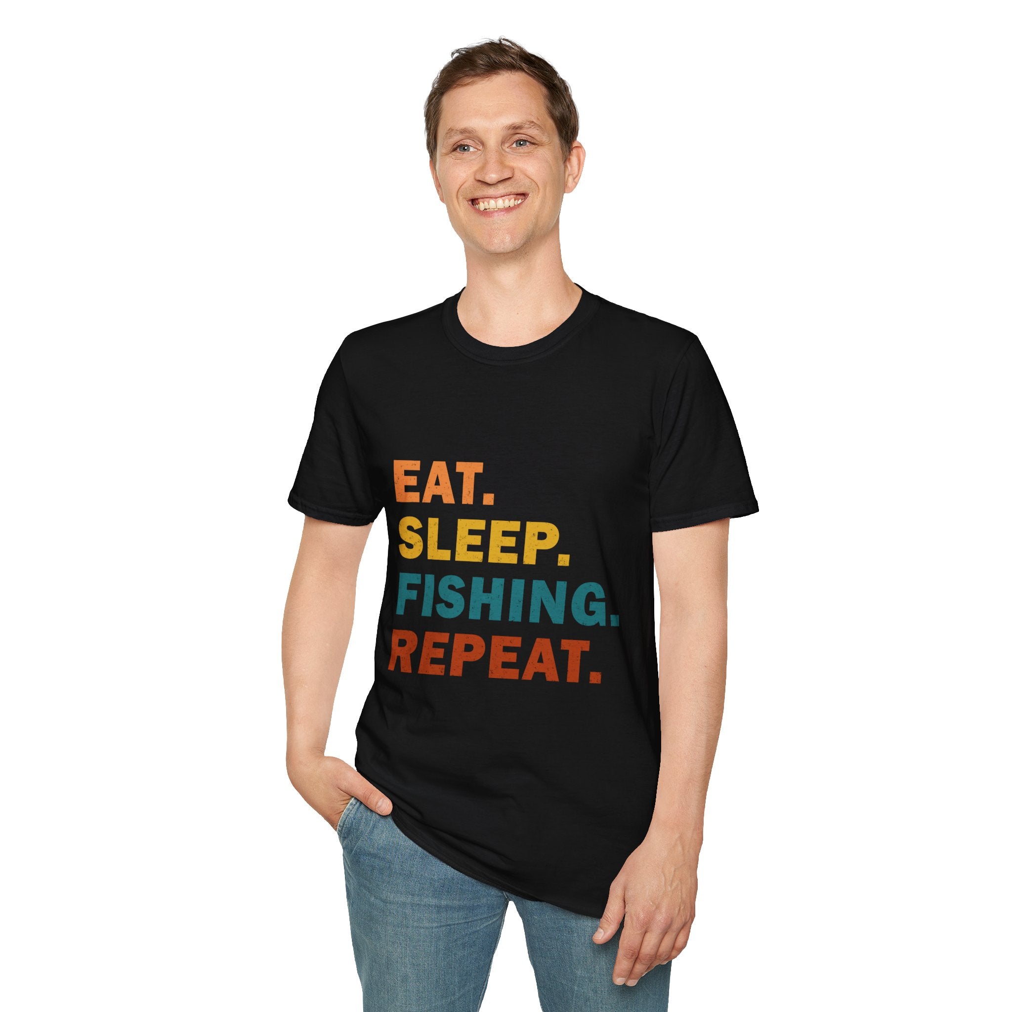 EAT. SLEEP. FISHING. REPEAT. T-Shirt