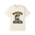 Weekend Hooker Fishing T-Shirt — Bass Graphic Tee for Anglers