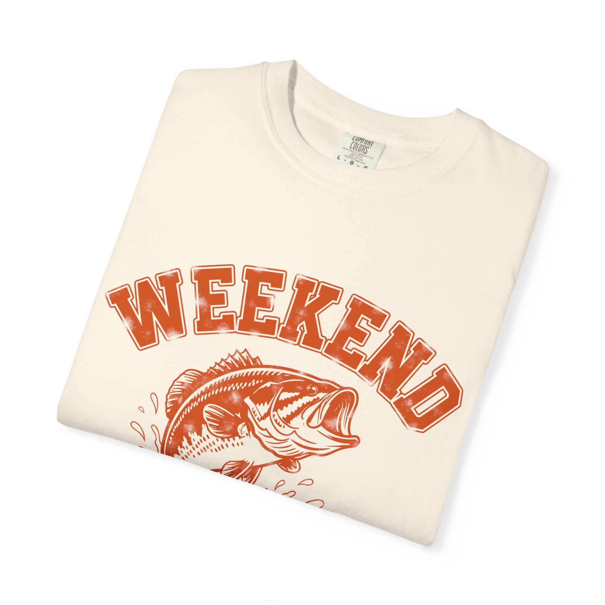 Weekend Hooker Fishing T-Shirt — Bass Graphic Tee for Anglers