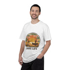 Lake Life T-Shirt — Retro Sunset Fishing Graphic Tee