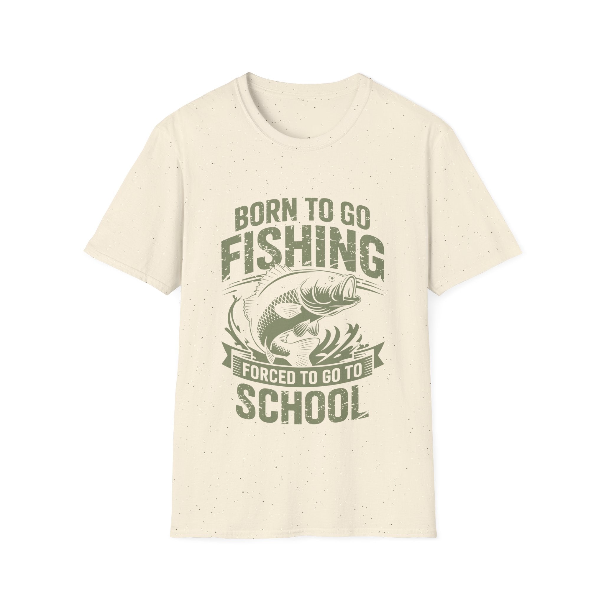 Born To Fish Forced School T-Shirt