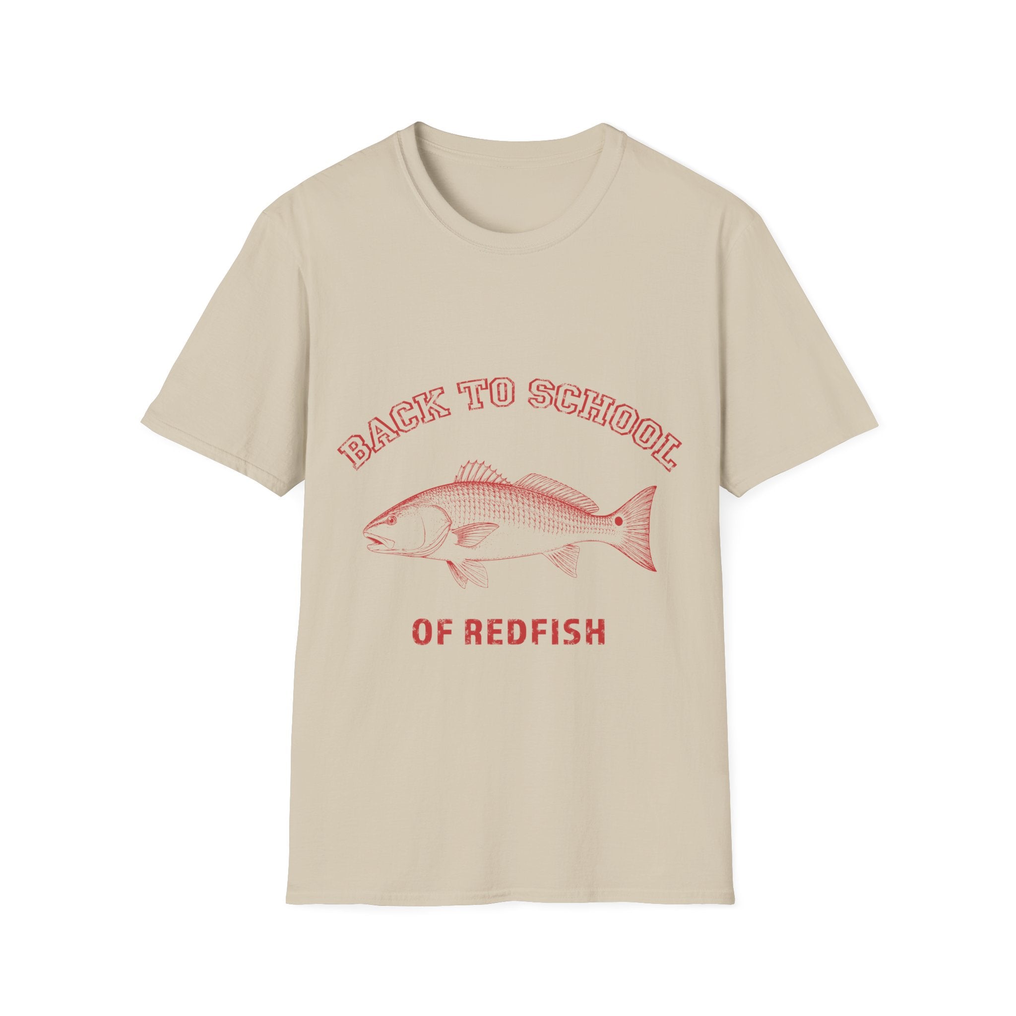 Back to School of Redfish T-Shirt - Fishing Apparel