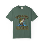 Weekend Hooker Fishing T-Shirt — Bass Graphic Tee for Anglers