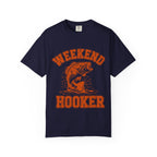 Weekend Hooker Fishing T-Shirt — Bass Graphic Tee for Anglers