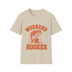 Weekend Hooker T-Shirt – Funny Bass Fishing
