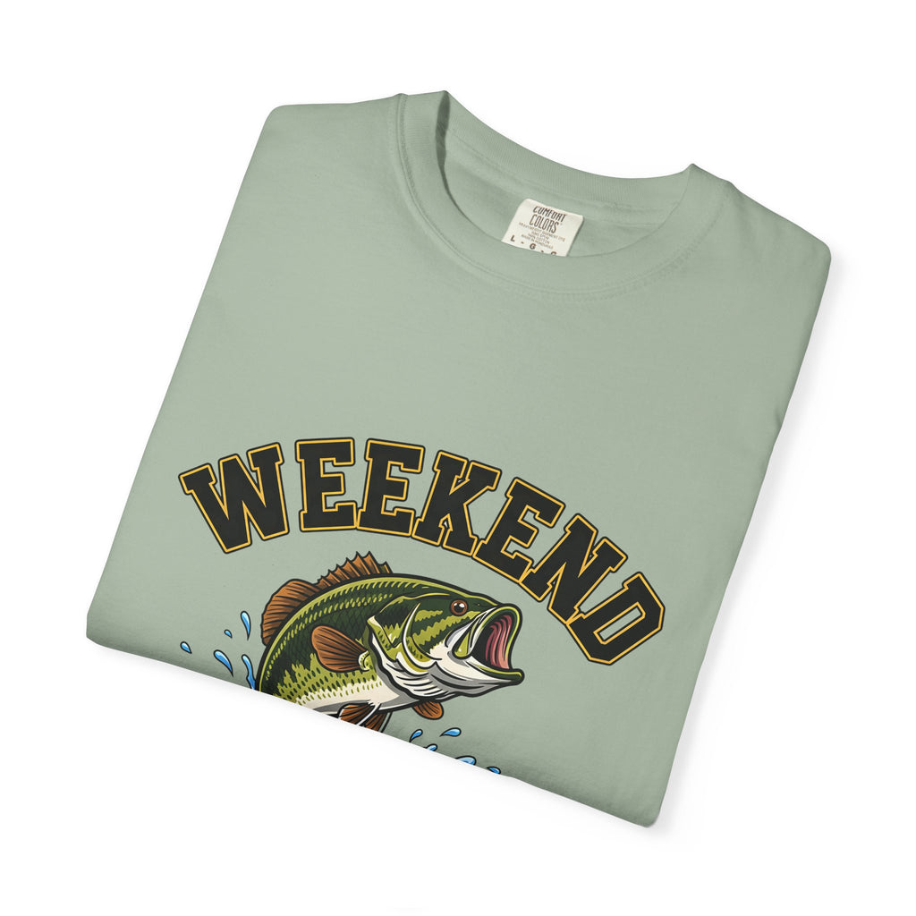 Weekend Hooker Fishing T-Shirt — Bass Graphic Tee for Anglers