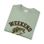 Weekend Hooker Fishing T-Shirt — Bass Graphic Tee for Anglers