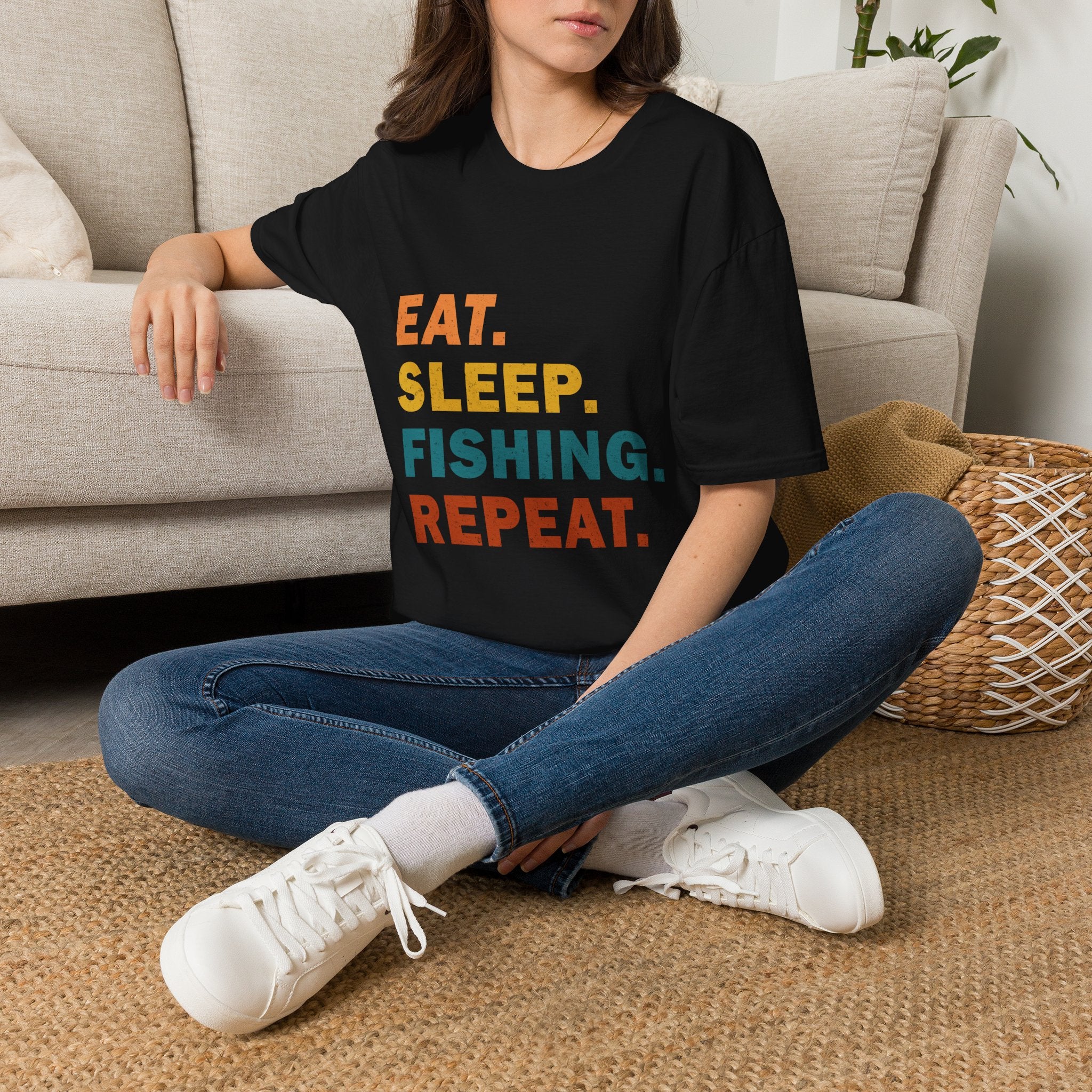 EAT. SLEEP. FISHING. REPEAT. T-Shirt