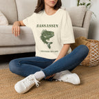 American Flag Bass Fishing T-Shirt