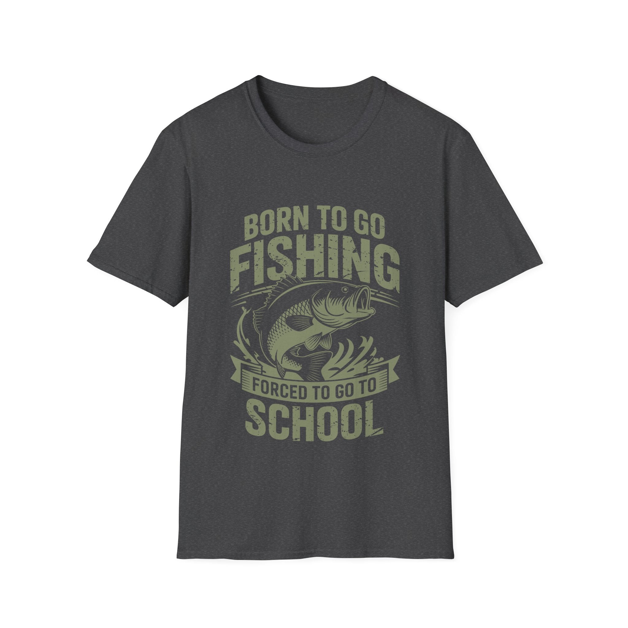 Born To Fish Forced School T-Shirt