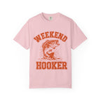 Weekend Hooker Fishing T-Shirt — Bass Graphic Tee for Anglers