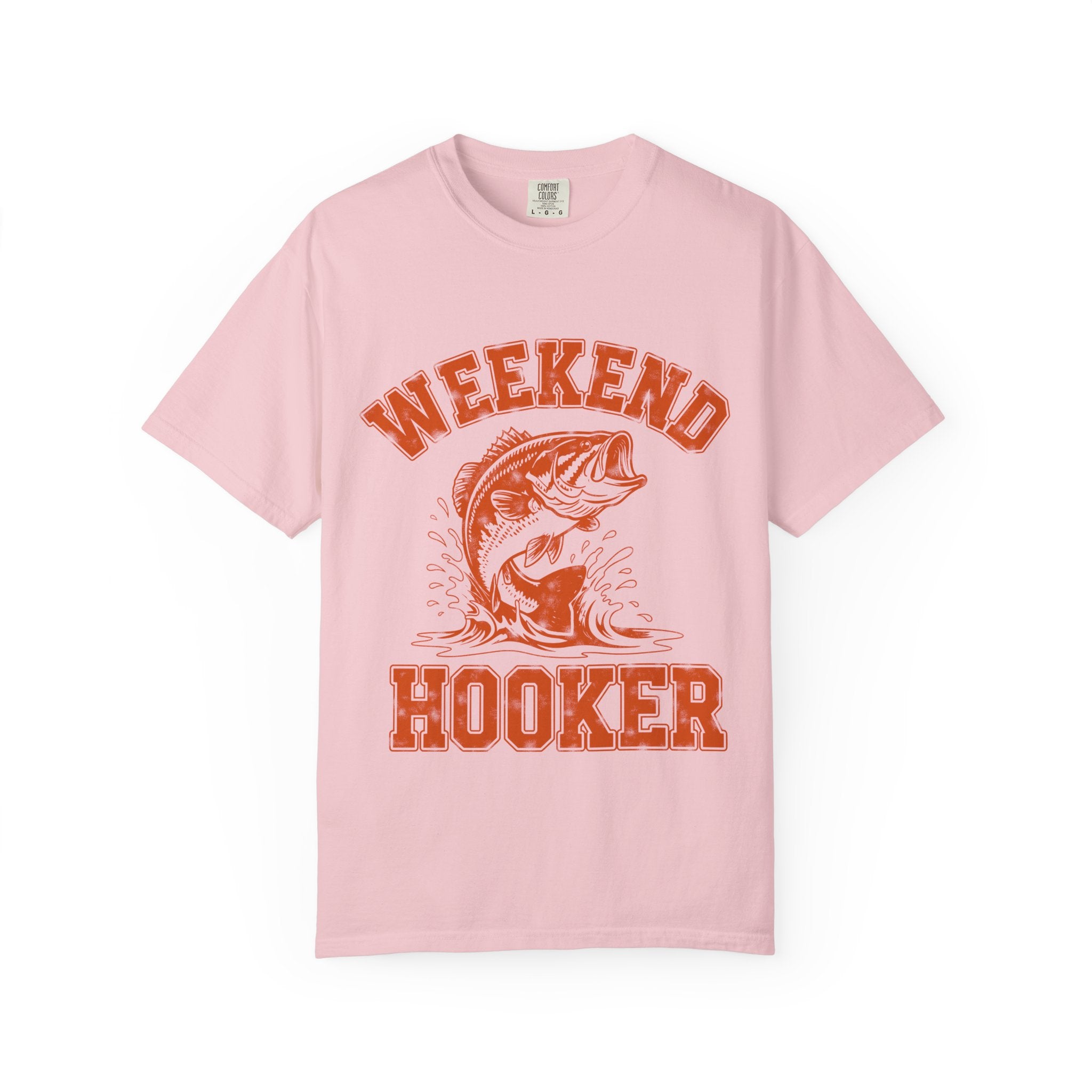 Weekend Hooker Fishing T-Shirt — Bass Graphic Tee for Anglers