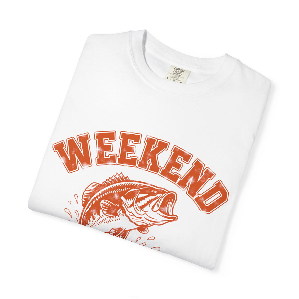 Weekend Hooker Fishing T-Shirt — Bass Graphic Tee for Anglers