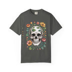 Floraler Totenkopf – Gotische Botanische Kunst
