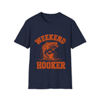 Weekend Hooker T-Shirt – Funny Bass Fishing