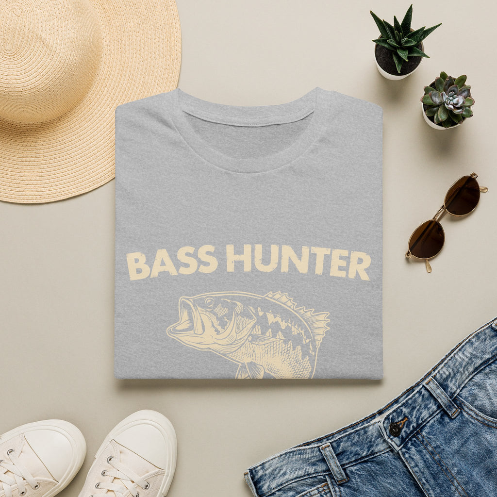 Bass Hunter Elite Vintage Fishing Angler T-Shirt