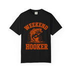 Weekend Hooker Fishing T-Shirt — Bass Graphic Tee for Anglers